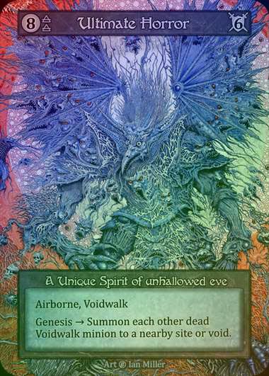 【FOIL】[Air] Ultimate Horror [beta-Unique]